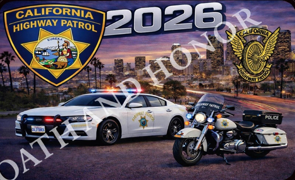 CHiPs California Highway Patrol Magnet – 2026 – 3 x 2 in – product image