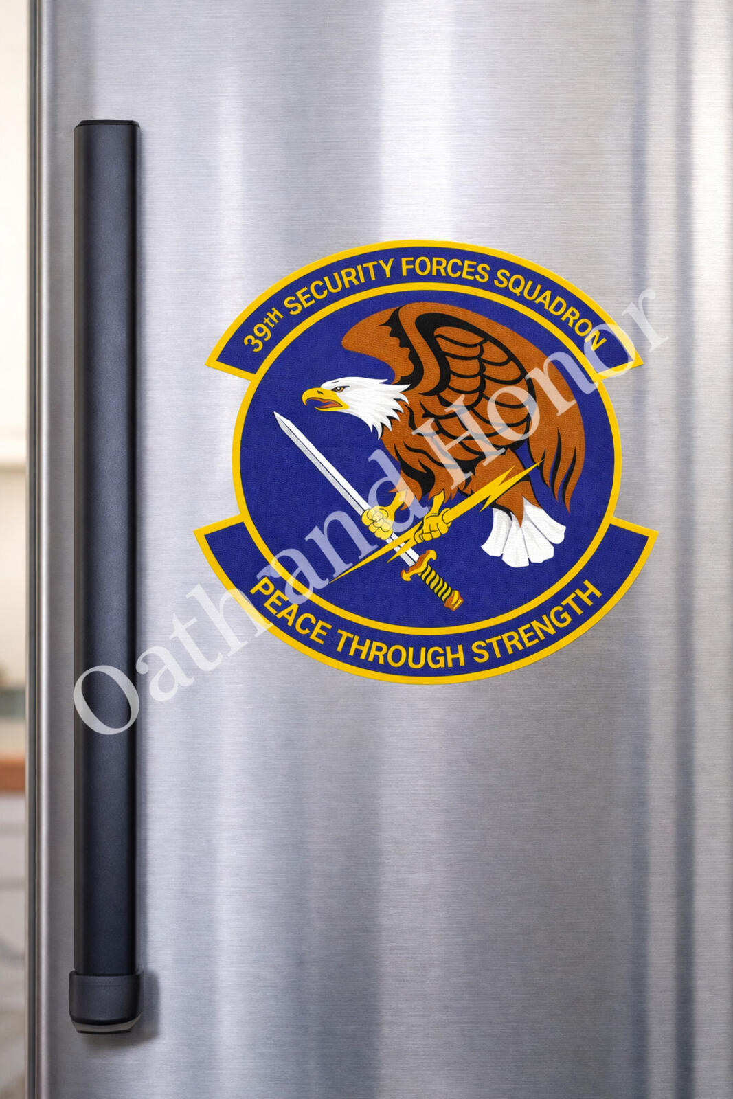 USAF 39th Security Police Squadron Decal – Incirlik AB Turkey – view 2