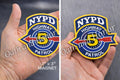 NYPD Highway Patrol 5 Staten Island Tribute Magnet – 3 in – product image