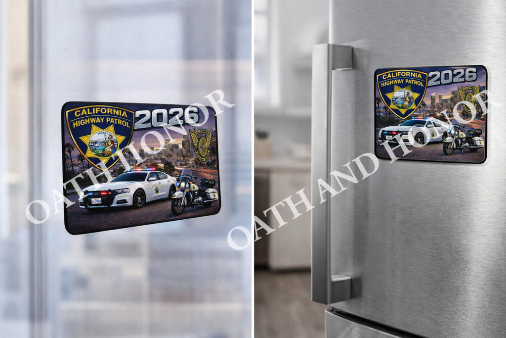CHiPs California Highway Patrol Decal – 2026 – 3 x 2 in – view 3
