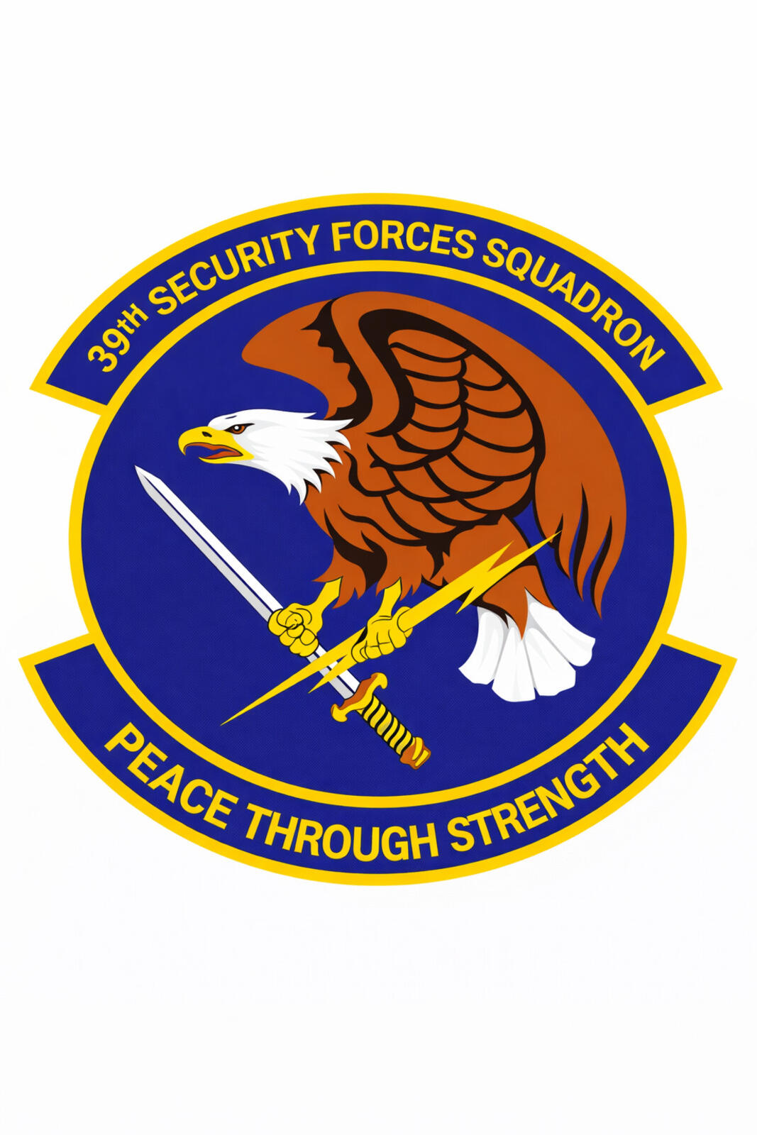 USAF 39th Security Forces Squadron Magnet – Incirlik AB Turkey – product image